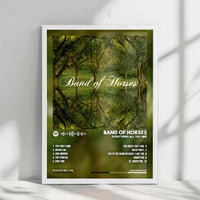 Band of Horses "Everything All the Time" Album Cover Poster - with Complete Tracklist
