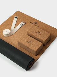 Yoga Studio Eco Starter Cork Yoga Set