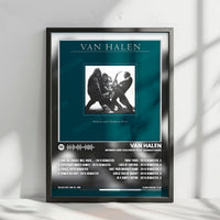 Van Halen "Women and Children First" Album Cover Poster - with Complete Tracklist