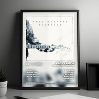 Eric Clapton "Slowhand  " Album Cover Poster - with Complete Tracklist