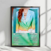 Jenny Lewis "The Voyager" Album Cover Poster - with Complete Tracklist