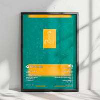 XTC "Skylarking" Album Cover Poster - with Complete Tracklist