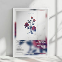 Whitney "Light Upon the Lake" Album Cover Poster - with Complete Tracklist