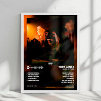 Tory Lanez "Alone at Prom" Album Cover Poster - with Complete Tracklist