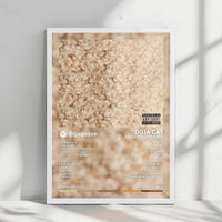 Doja Cat "Scarlet 2 CLAUDE" Album Cover Poster - with Complete Tracklist