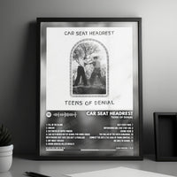 Car Seat Headrest "Teens Of Denial" Album Cover Poster - with Complete Tracklist
