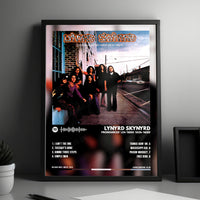 Lynyrd Skynyrd "Pronounced 'Leh-'nérd 'Skin-'nérd  " Album Cover Poster - with Complete Tracklist