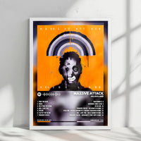 Massive Attack "Heligoland" Album Cover Poster - with Complete Tracklist