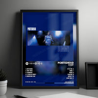 Portishead "Dummy  " Album Cover Poster - with Complete Tracklist