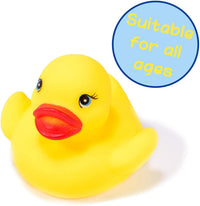Classic Rubber Duck Family of 4 Baby Bath Toys