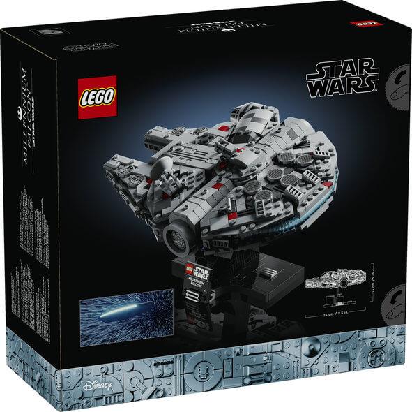 Lego Star Wars 75375 Millennium Falcon 25th Anniversary Set Ages 18+