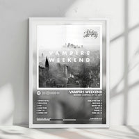 Vampire Weekend "Modern Vampires of the City  " Album Cover Poster - with Complete Tracklist