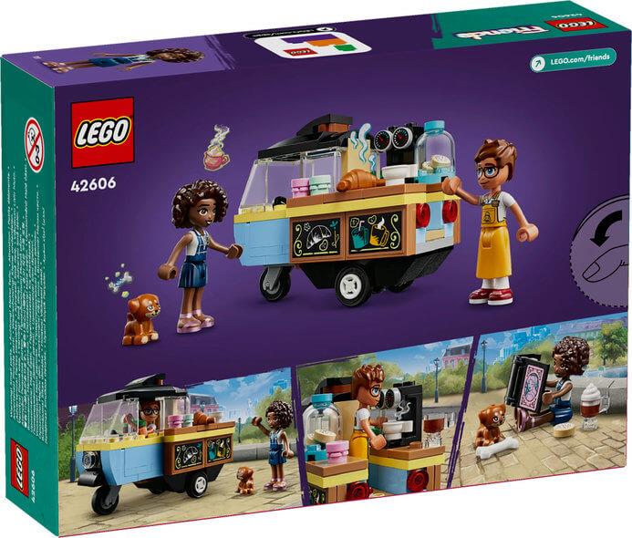 Lego Friends 42606 Mobile Bakery Food Cart Toy Playset for Ages 6 & Up