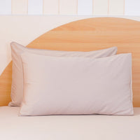 Ackly Bamboo Luxury Beige Pillowcase Set
