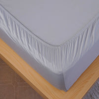 Ackly Bamboo Dove Grey Fitted Sheet – Luxurious Comfort for Your Bedroom