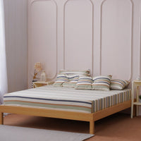 Ackly Bamboo Harmony Stripe Luxury Fitted Sheet