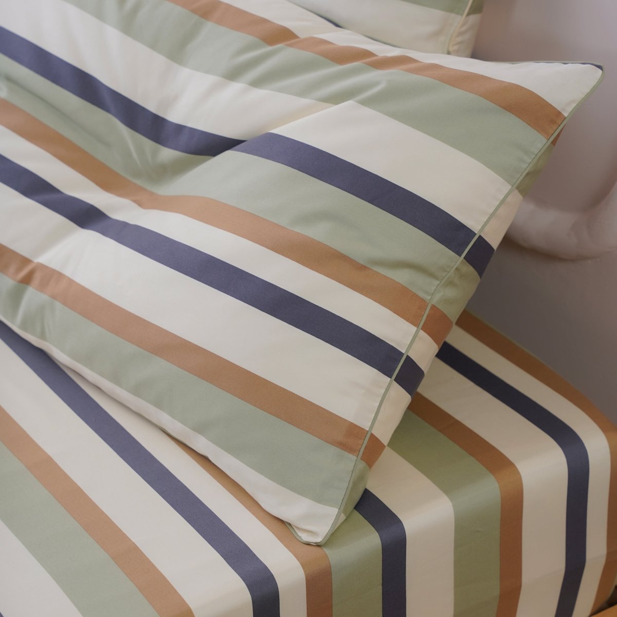 Ackly Bamboo Harmony Stripe Luxury Pillowcases Pair