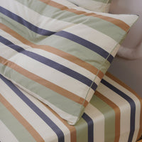 Ackly Bamboo Harmony Stripe Luxury Pillowcases Pair
