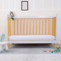 Ackly Bamboo Luxury White Cot Bed Fitted Sheet