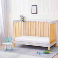 Ackly Bamboo Luxury White Cot Bed Fitted Sheet