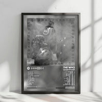 The Who "Quadrophenia" Album Cover Poster - with Complete Tracklist