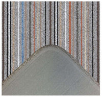 Stockholm Grey/Clay Washable Mat for Stylish Home Safety