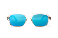 Luma Sunglasses - Bantham - Clear/Blue