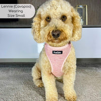 Tweed Adjustable Harness - Pink