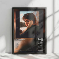 Clairo "Sling" Album Cover Poster - with Complete Tracklist