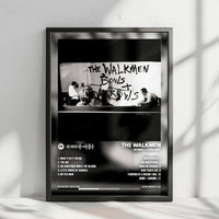 The Walkmen "Bows + Arrows" Album Cover Poster - with Complete Tracklist