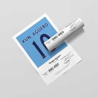 Sergio Aguero Legend Stats Print