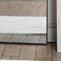 Akiko - Full Length Black Metal Arched Mirror - 180cm x 90cm