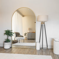Akiko Gold Arched Full Length Mirror – 200cm x 120cm