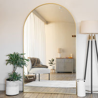 Akiko Gold Arched Full Length Mirror – 200cm x 120cm