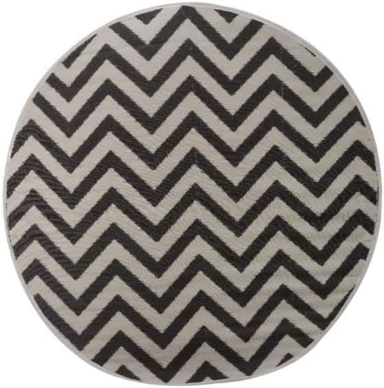 Round Alfresco Rug Mat Indoor Outdoor 180cm