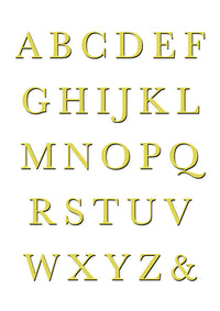 Cut Out Safari Alphabet - Vintage Archive Poster Prints