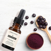 Amazonian Berry Eye Serum - 15ml - Depuffing, Hydrating, & Brightening with Aloe Vera & Vitamin E for Refreshed, Youthful Eyes