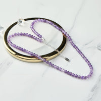 Amethyst Mini Beaded Gemstone Necklace