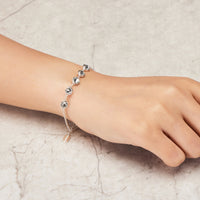 April Birthstone Bracelet Created with Diamond Zircondia® Crystals