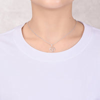 Aries Star Sign Zodiac Necklace and Quote Card with Zircondia® Crystals