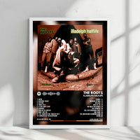 The Roots "Illadelph Halflife" Album Cover Poster - with Complete Tracklist