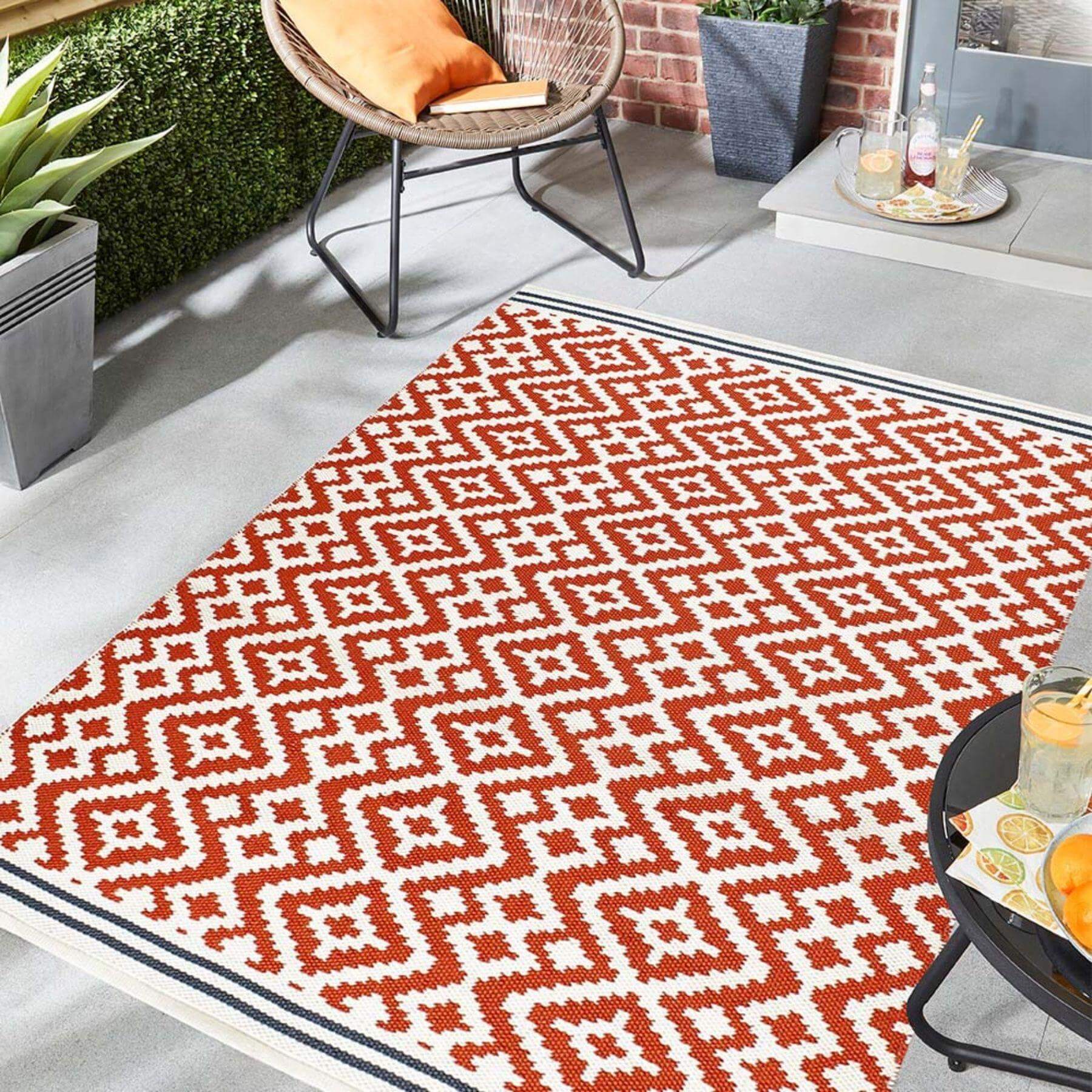 Aztec Terra Outdoor Rug