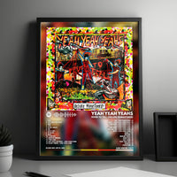Yeah Yeah Yeahs "Fever to Tell" Album Cover Poster - with Complete Tracklist