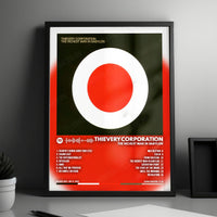 Thievery Corporation "The Richest Man in Babylon" Album Cover Poster - with Complete Tracklist