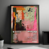 Grizzly Bear "Veckatimest" Album Cover Poster - with Complete Tracklist