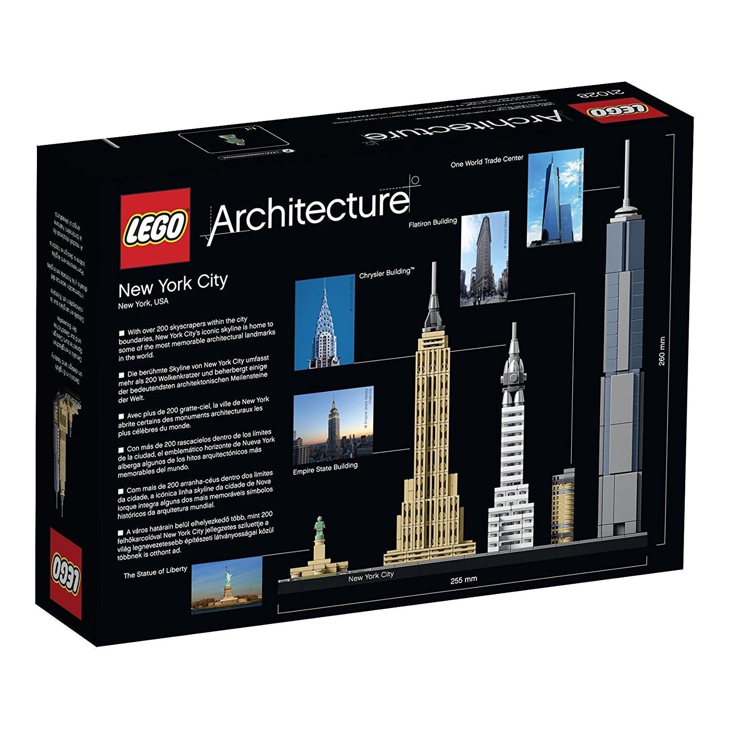Lego Architecture 21028 New York City Skyline Model for Ages 12 and Up
