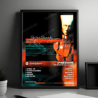 Spineshank "The Height Of Callousness" Album Cover Poster - with Complete Tracklist