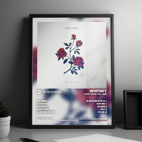 Whitney "Light Upon the Lake" Album Cover Poster - with Complete Tracklist