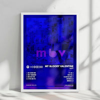 My Bloody Valentine "m b v" Album Cover Poster - with Complete Tracklist