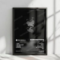 BADBADNOTGOOD "III" Album Cover Poster - with Complete Tracklist